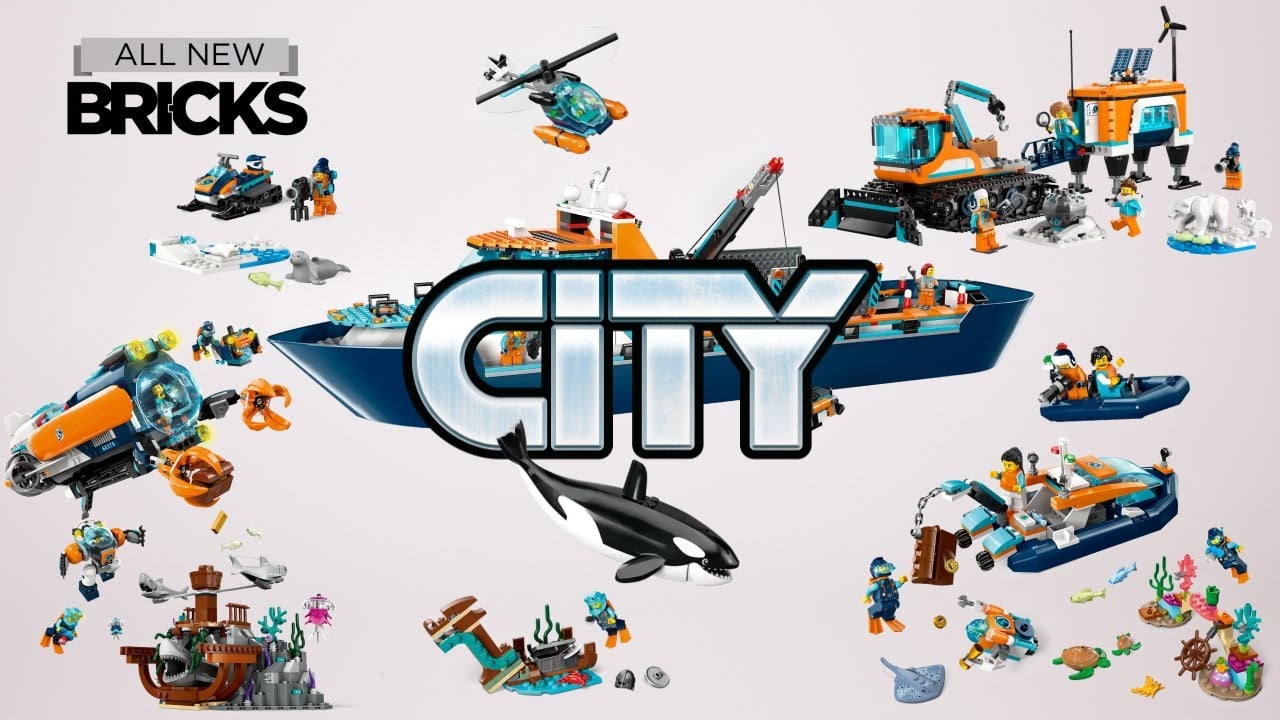 Buy LEGO City Arctic Explorer Snowmobile Toy Building Blocks