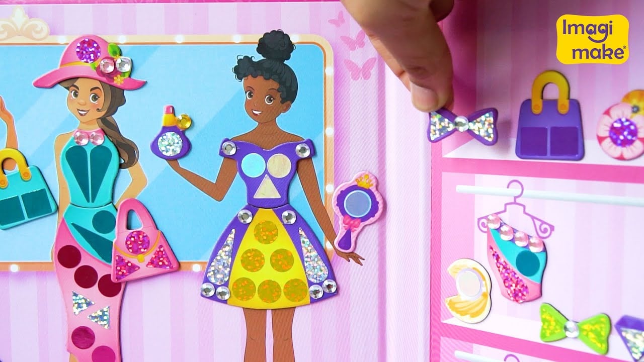 Imagimake | Look What I Made | Magnetic Dress Up | Princess Kit | DIY Kit | #createtogether