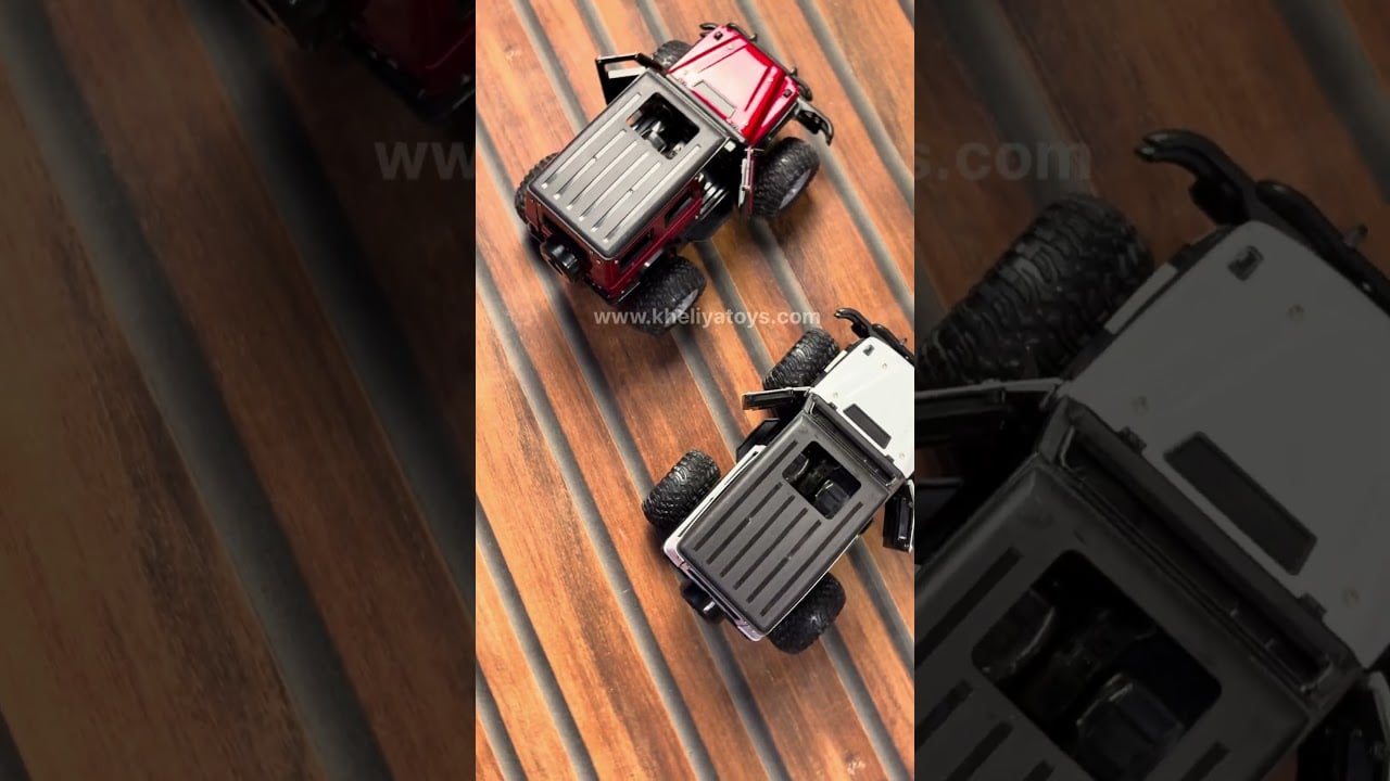 LUMO Die Cast Metal Rock Climbing Remote Control Car – Rechargeable Monster RC Truck #toystoreindia