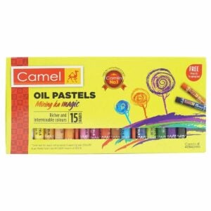 Camel Oil Pastels Mixing Ka Magic – 15 Shades of Rich, Intermixable Colours for All Ages