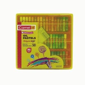 Camel Oil Pastels 50 Shades | Ultimate Rich And Vibrant Colours for Kids Aged 3+ | Non-Toxic & Easy to Use