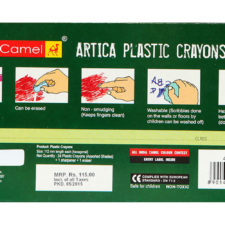 Camel Artica Plastic Crayons - 24 Shades