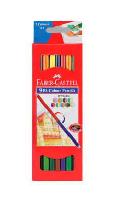 Faber Castell Bi Colour Pack Of 9