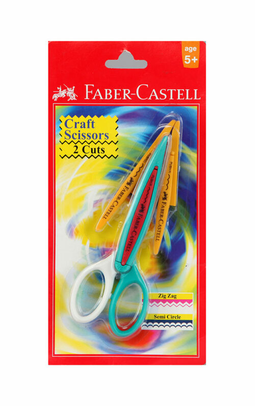Faber Castell Craft Scissors 2-Cuts