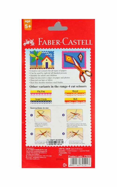 Faber Castel Craft Scissors 2 Cuts 02