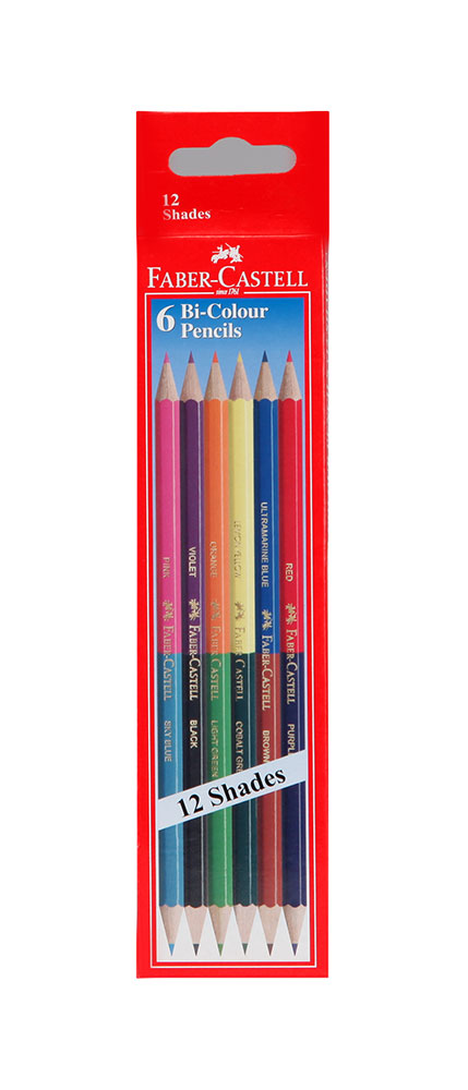 Faber Castell Bi Colours Pack Of 6