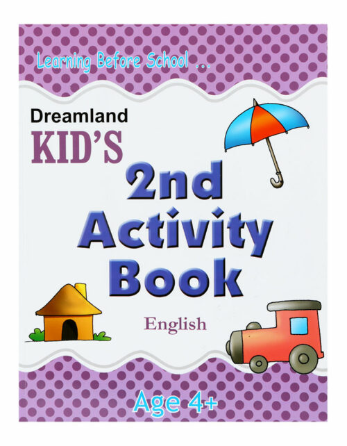 Learning Before School - Kid's 2nd Activity Book - English