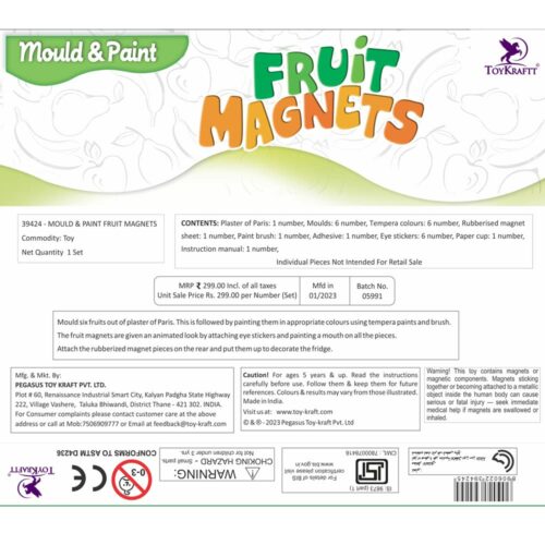 Toy Kraft Fruits Magnets Moulds 4