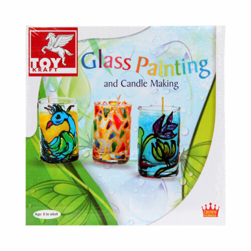 Toy Kraft Glass Painting & Candle Making