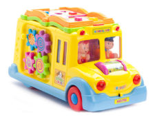 Intellectual School Bus With Activities & Sound