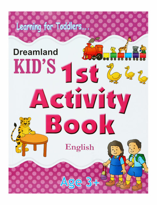 Learning For Toddlers - Kid's 1st Activity Book - English