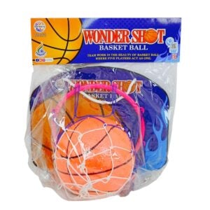 Ratna’s Wonder Shot Basketball At Home Set – Fun Indoor And Outdoor Game for Kids 3+, Skill Development And Active Play Toy