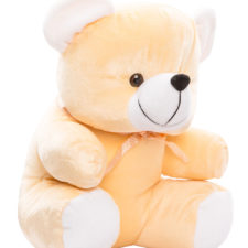 Cuddly Bear Large 30cm Brown And Cream