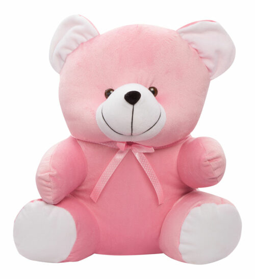Cuddly Bear X-Large 39cm Pink And White