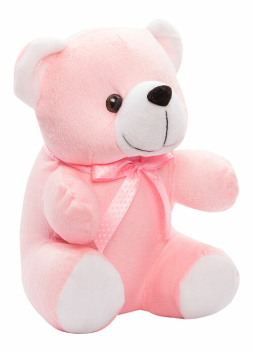 Cuddly Medium 21cm Pink And White