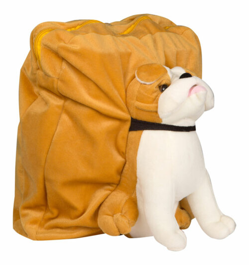 Dog Bag 32cm Brown And White