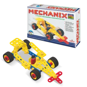 Zephyr Mechanix Plastic Cars - 2 Construction Sets for Kids | 7 Models With 81 Pcs | 3+ Years