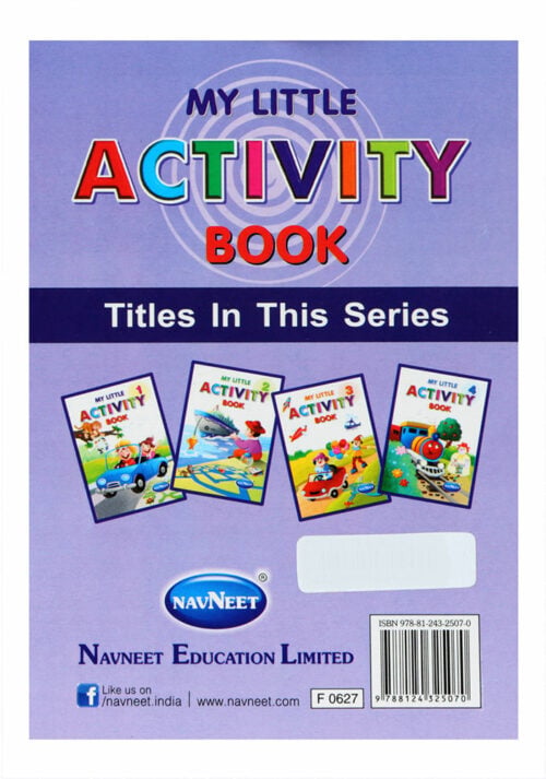 Navneet My Little Activity Book Part-1 | Fun And Educational Activity ...