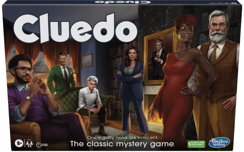  Hasbro Cluedo One Is Guilty None Are Innocent | Classic Mystery Board Game for Kids | 8+ Years
