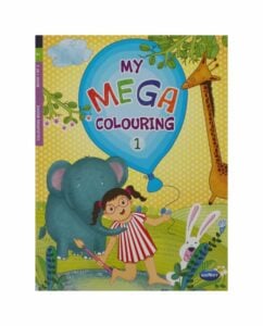 Navneet My Mega Colouring Book for Kids – Fun & Creative Activity Book for Toddlers | 3+ Years | Develops Motor Skills And Imagination