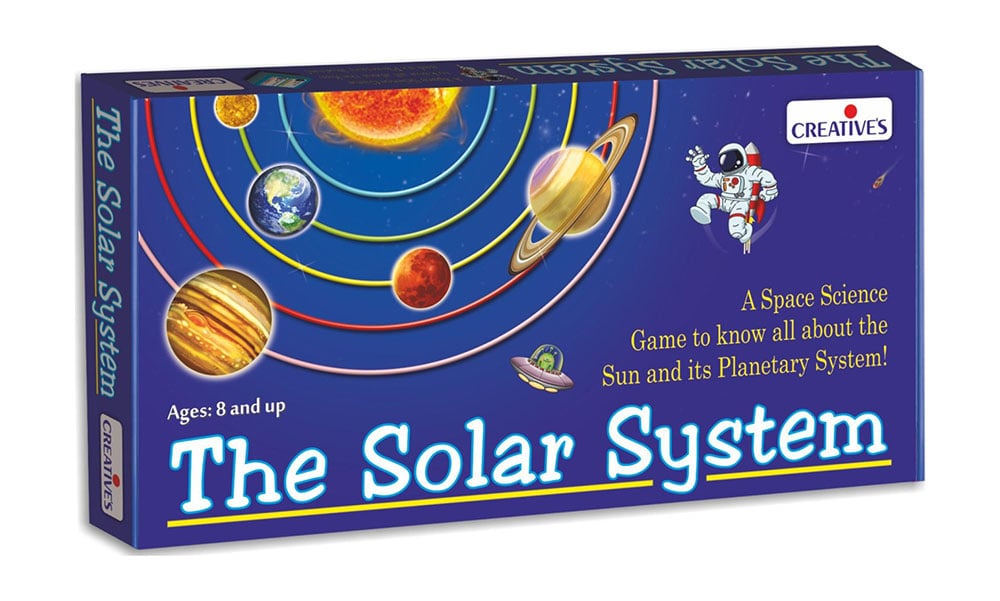 Creatives The Solar System Kheliya 16456.Jpgfilenameutf 8Creatives The Solar System Kheliya 16456 Creative’s The Solar System Space Science Board Game | Knowledge Of Galaxies Stars And Planets | Science Board Games For Kids | 8+Years Creatives The Solar System