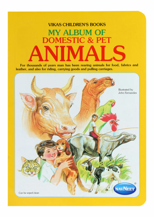 Navneet My Album Of Domestic & Pet Animals