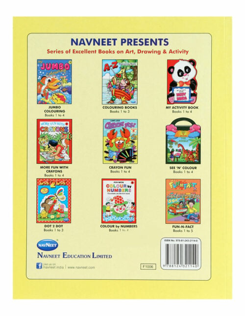 Navneet My Big Colouring Book Part-1 For Kids | 3+Years | Buy Online In ...