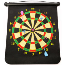 Magnetic Rolling Dart Board With 3 Darts Extra-Large