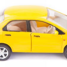 Centy Honda City Yellow Pullback Car