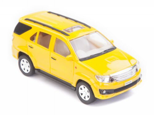 Centy Toyota Fortuner Yellow Pullback Car