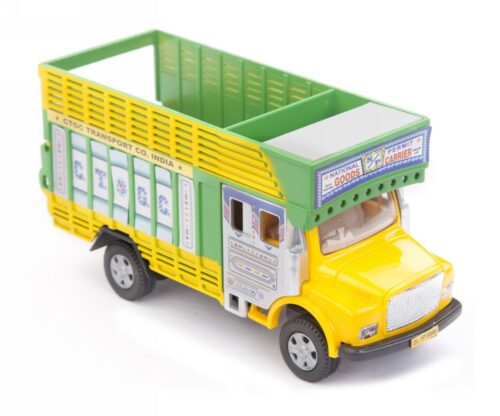 Centy Tata Public Truck Green-Yellow Pullback