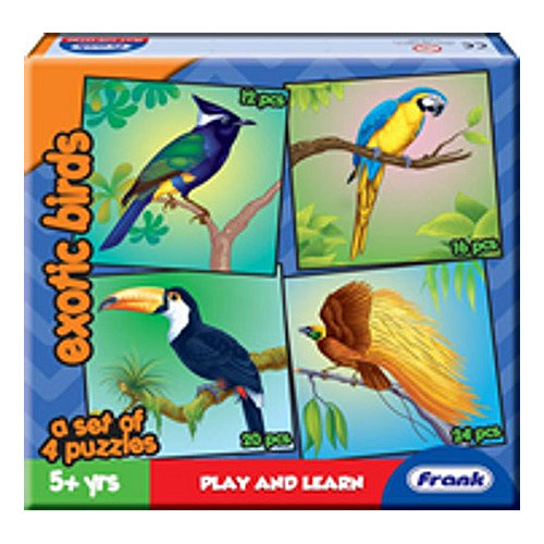 Frank Exotic Birds Jigsaw Puzzle
