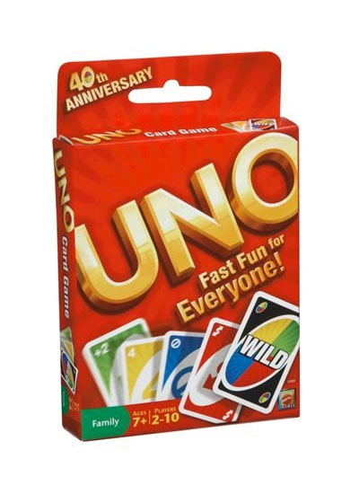 Mattel Uno Card Game 41001