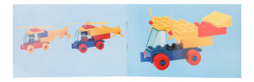Peacock Kinder Block Aero Plane And Helicopter Set