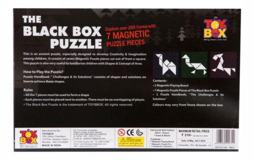 Black Box 7 Magnetic Puzzle Pieces