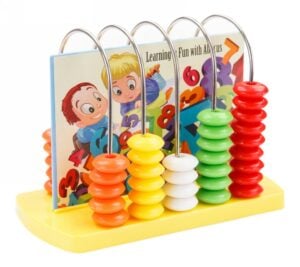Ratna's Educational Abacus Junior for Kids to Learn to Count, Add And Subtract with Colourful Beads |3+Year|