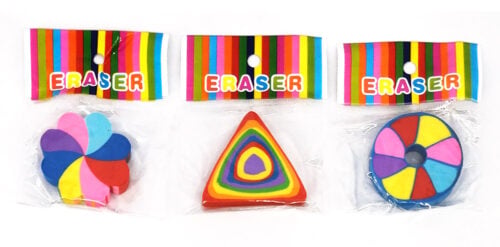 Assorted Colorful Erasers for Kids, Non-Toxic Erasers for Kids, Fun Erasers for Children, Safe Erasers for Kids, Colorful Erasers for School, Kids Erasers for Learning