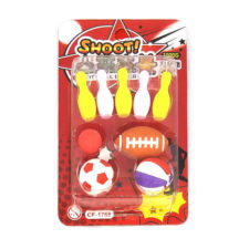 Assorted Sports Ball Erasers (Pack of 9)