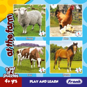 Frank Animals at The Farm toy for kids, Frank Animals at The Farm educational puzzle, Frank Animals at The Farm learning toy, Frank Animals at The Farm jigsaw puzzle set