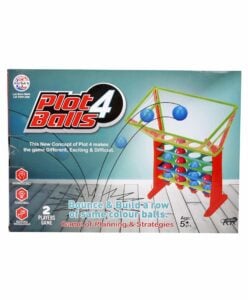 Plot 4 Balls Game | Classic Strategy Game for Kids | 2+ Years