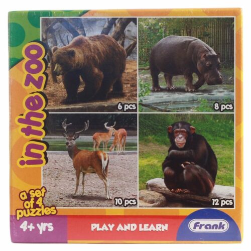 Animals in The Zoo Puzzle