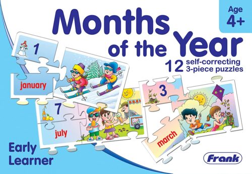 Month of The Year 12 Pcs. Puzzle