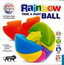 Rainbow Take A Part Ball