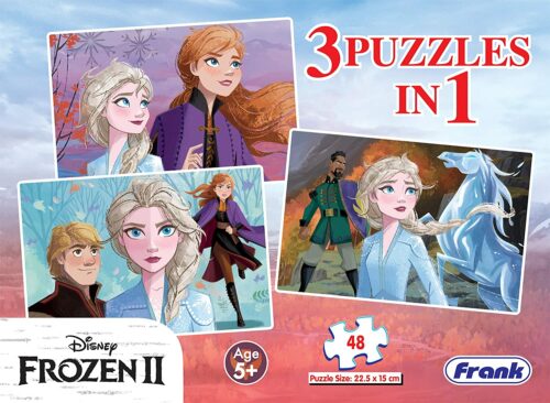 Frozen 3-in-1 Puzzle 48 Pcs.