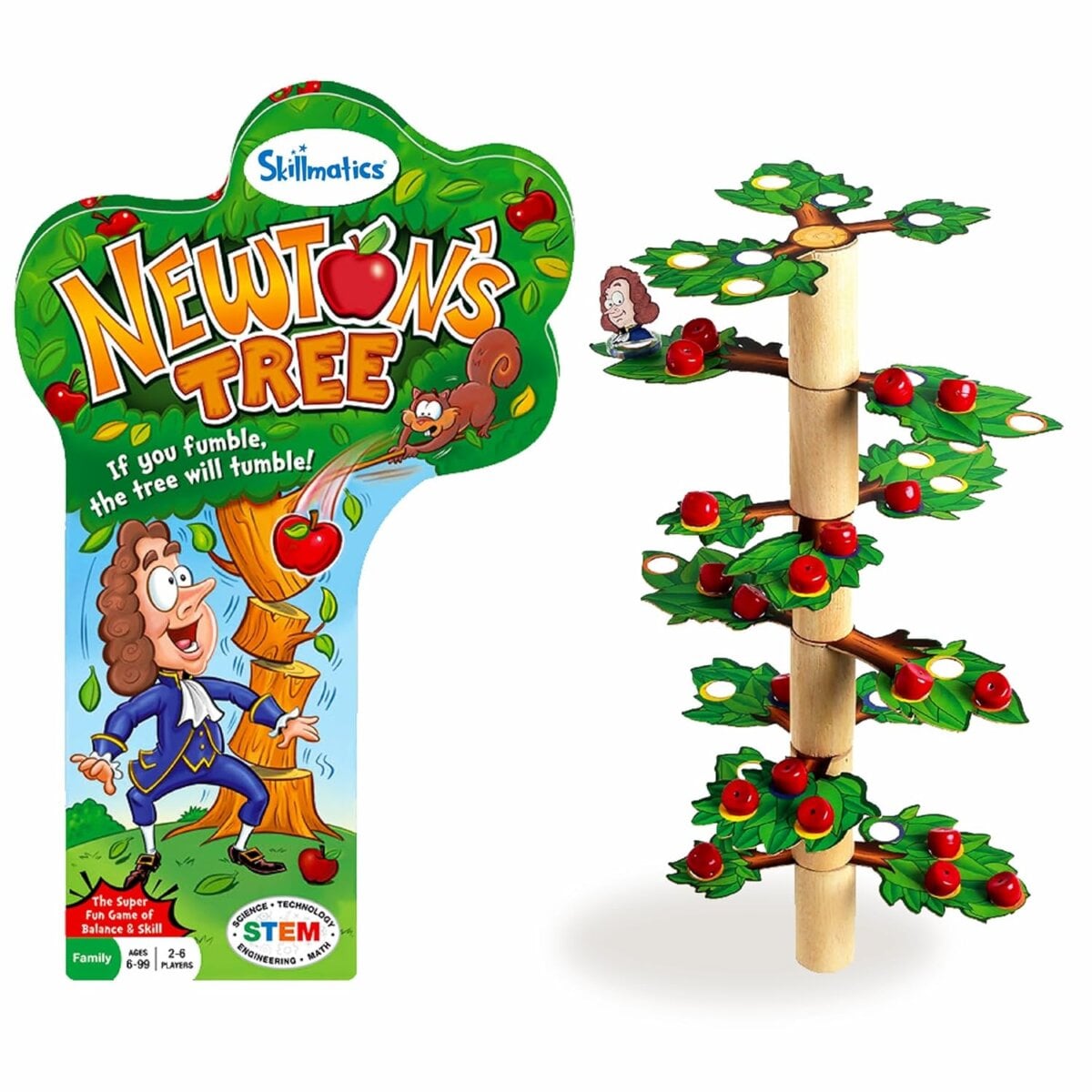 Skillmatics Newton's Tree | Fun Balancing Game for Kids and Families | Strategy and Skill Building Toy | 6+ Years