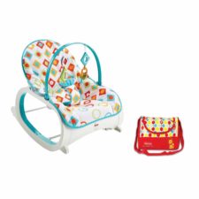 Fisher-Price Infant-to-Toddler Rocker with Diaper Bag