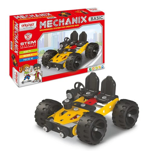 Zephyr Mechanix - Basic (90 Pieces)Zephyr Mechanix - Basic Build 6 Models Set | 90 Pieces | STEM Construction Toy for Kids | 7+ Years