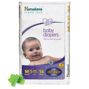 Himalaya Baby Diapers M (Pack of 54)