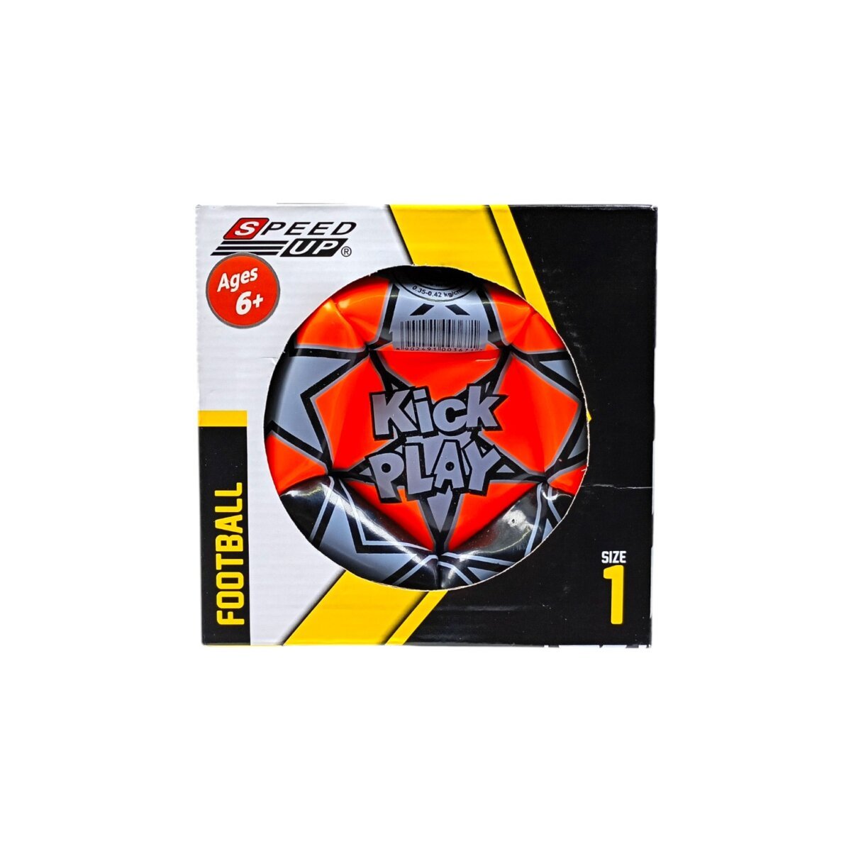 Speed Up Football Size 1 | Mini Durable Football for Kids and Skill Training | (Colors and Design May Vary)