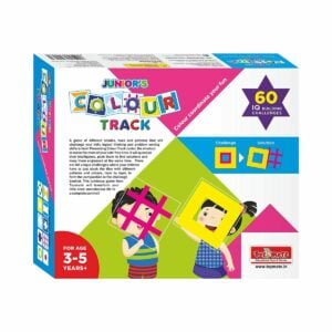 Toymate Junior’s Colour Track | Interactive Color Matching and Sorting Game for Kids | Boosts Observation, Memory, and Motor Skills | 3+ Years